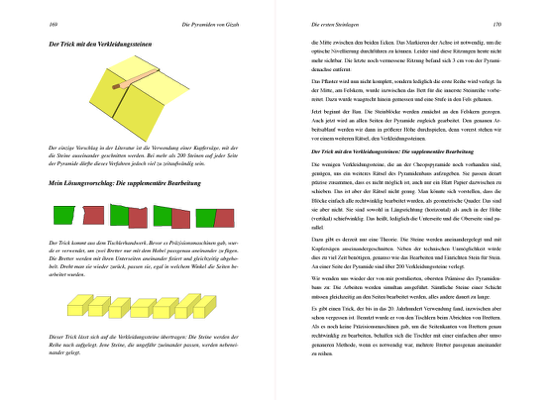 Details: Resourceneinsatz und Bau des Fundaments der Pyramiden - © Eckart Unterberger