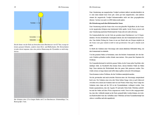 Details: Orientierung und Ausrichtung der Pyramiden - © Eckart Unterberger