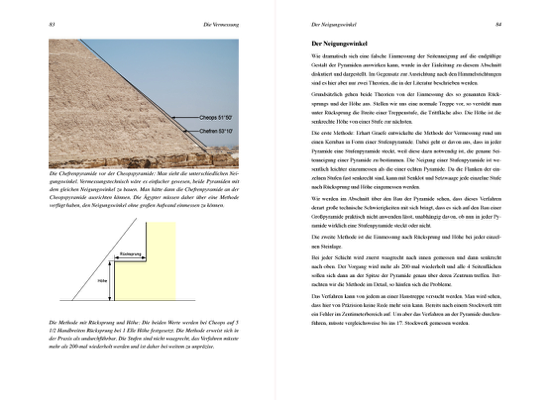 Details: Neigungswinkel der Pyramiden - © Eckart Unterberger