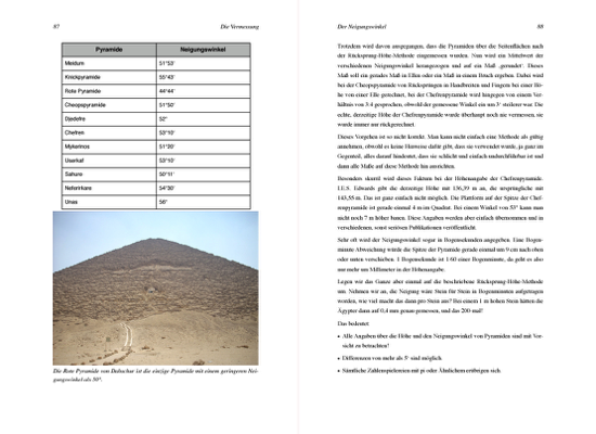 Details: Neigungswinkel der Pyramiden - © Eckart Unterberger