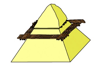 Verleging des Pyramidions - © Eckart Unterberger