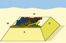 Zugmannschaften beim Pyramidenbau - © Eckart Unterberger